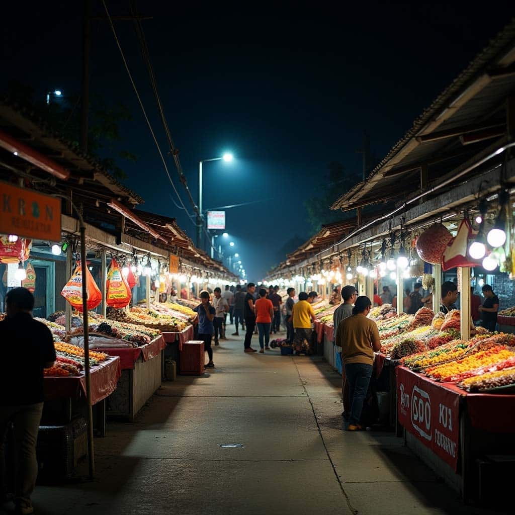 KHAO LAK Bang Niang Market