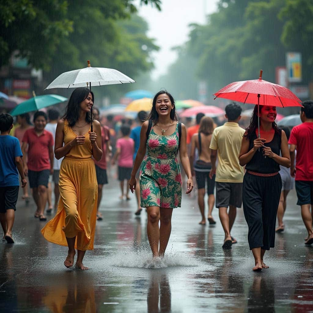 Was tun bei Regen in Khao Lak?