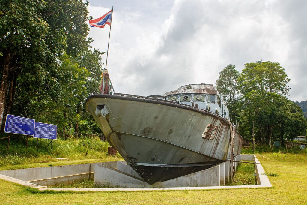 Navy Boat 813 in Khao Lak