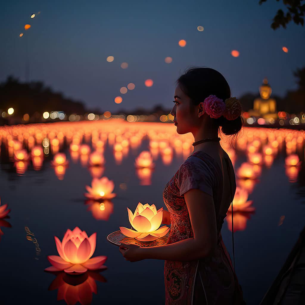 Loy Krathong: Ein Fest der Lichter und Hoffnung